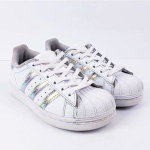 adidas Shoes Adidas Superstar Kids White Core Iridescent